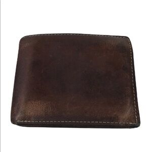 Columbia Brown Bifold Leather Wallet